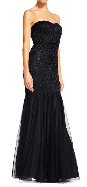 Adrianna Papell Long Homecoming Dress Evening Prom Gown - The Dress Outlet Adrianna Papell