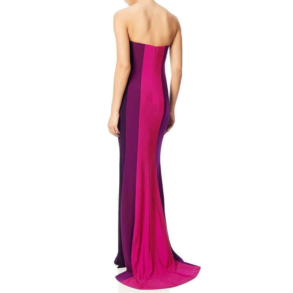 Adrianna Papell Long Strapless Sweetheart Prom Dress - The Dress Outlet Adrianna Papell