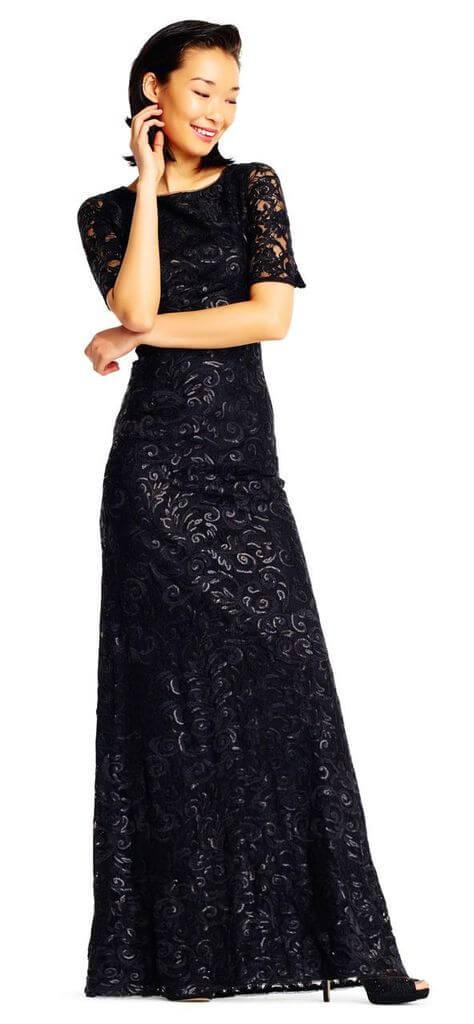 Adrianna Papell Long Mother of the Bride Formal Dress - The Dress Outlet Adrianna Papell
