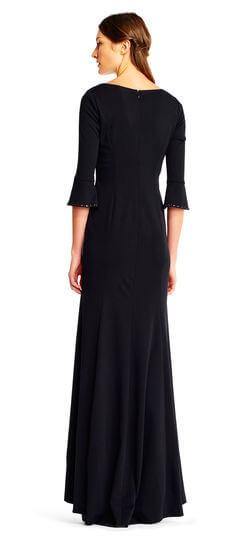 Adrianna Papell Long Formal Evening Party Dress - The Dress Outlet Adrianna Papell