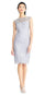 Adrianna Papell Short Formal Sleeveless Cocktail Dress - The Dress Outlet Adrianna Papell