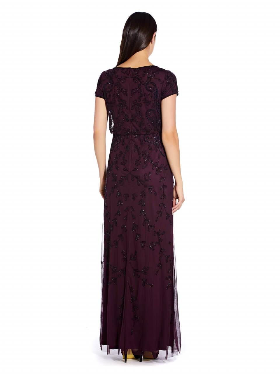 Adrianna Papell Mother of the Bride Long Dress Formal - The Dress Outlet Adrianna Papell