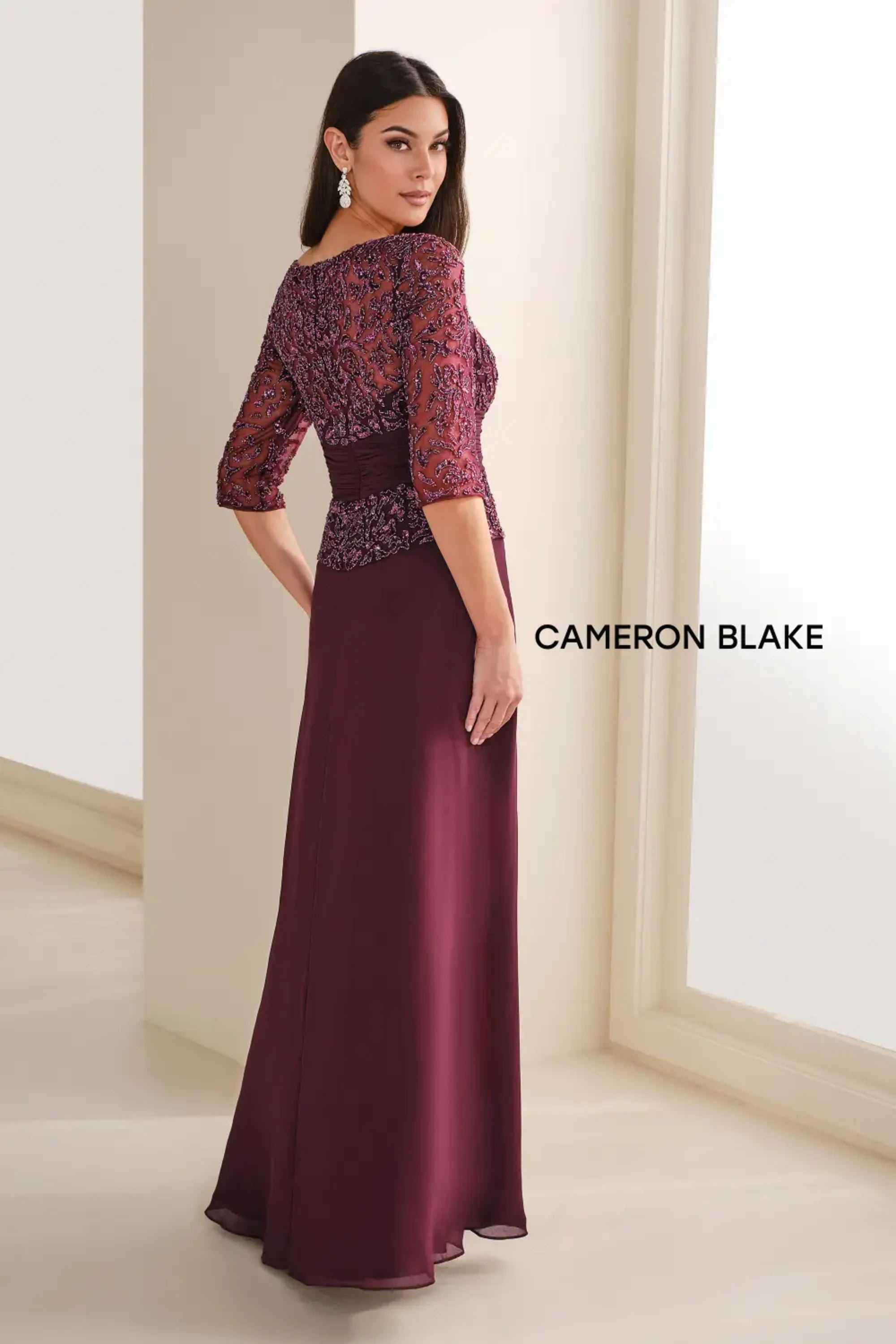 Mother of the Bride Dresses Mother of the Bride Long Formal A Line Dress Wine