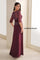 Mother of the Bride Dresses Mother of the Bride Long Formal A Line Dress Wine
