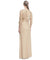 Aidan by Aidan Mattox Long Formal Beaded Chiffon Gown - The Dress Outlet