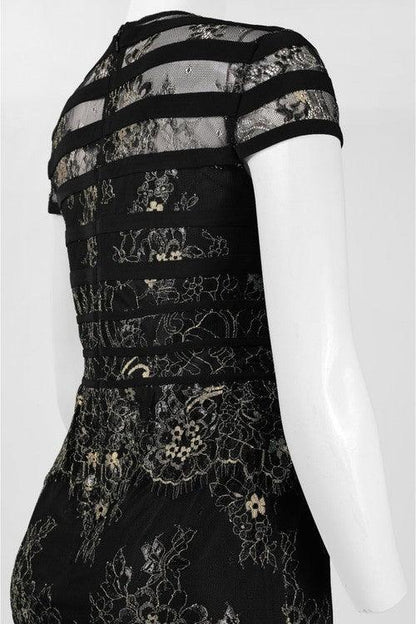 Alex Evenings Short Formal Dress Cocktail - The Dress Outlet Alex Evenings