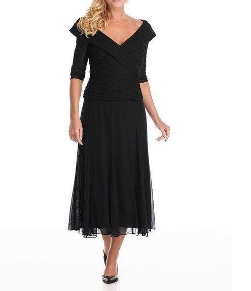 Alex Evenings Mother of the Bride Long Formal Dress - The Dress Outlet Alex Evenings