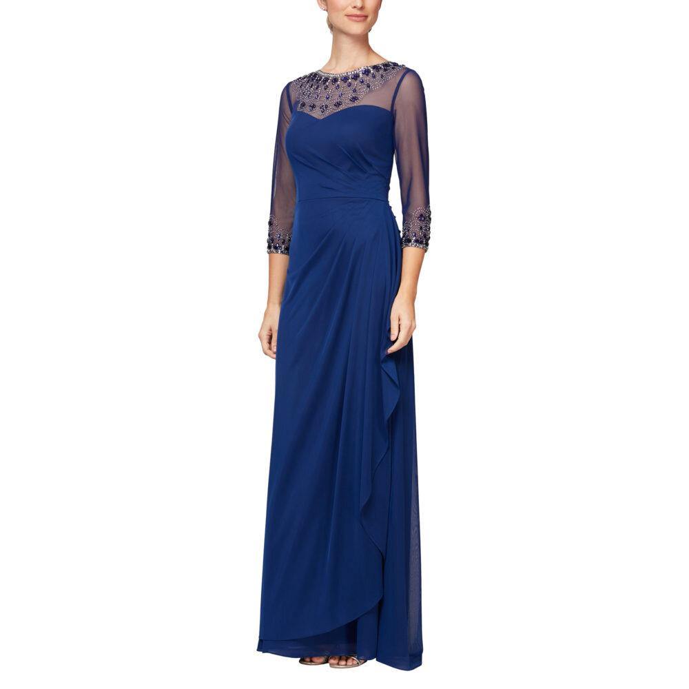 Alex Evenings AE132833 Long Mother of the Bride Dress