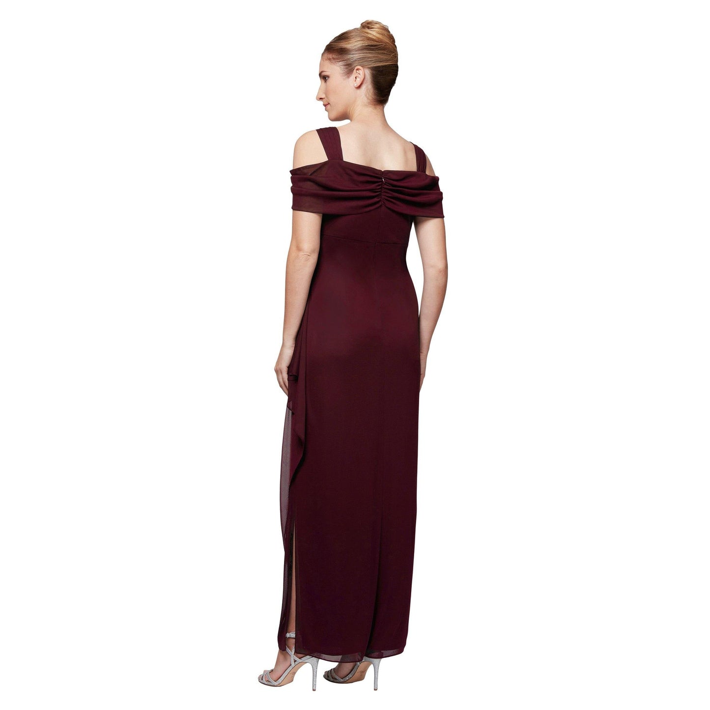 Alex Evenings Long Formal Off Shoulder Dress 132902 - The Dress Outlet