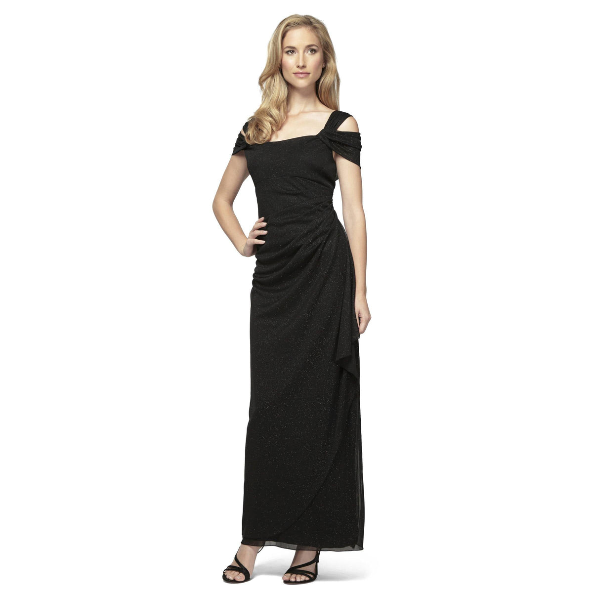 sachin and babi light blue dress AW Celia Dark Emerald Bridesmaid Dresses