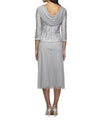 Platinum Alex Evenings AE217197 Short Mother of the Bride Dress Formal ...