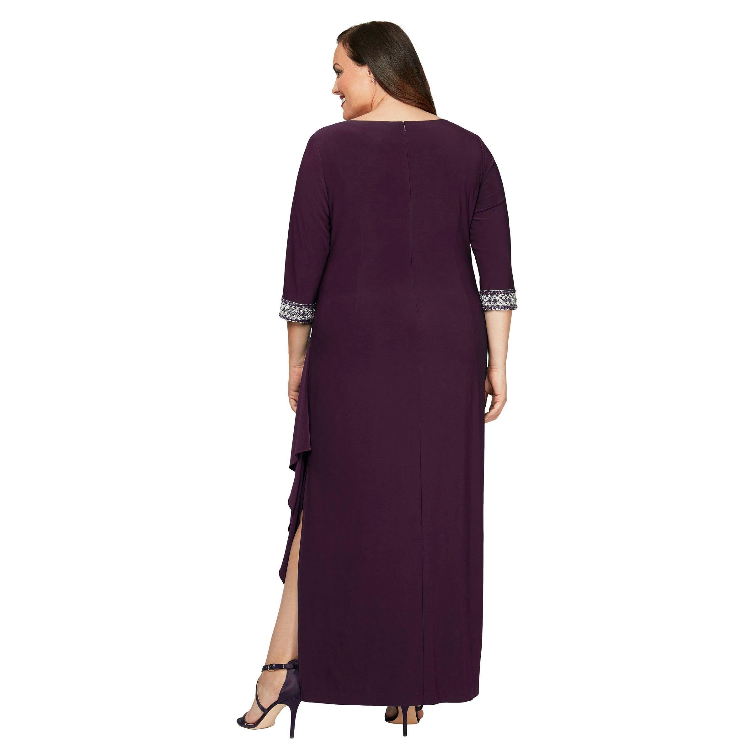Cobalt Alex Evenings AE4351416 Plus Size Long Formal Dress