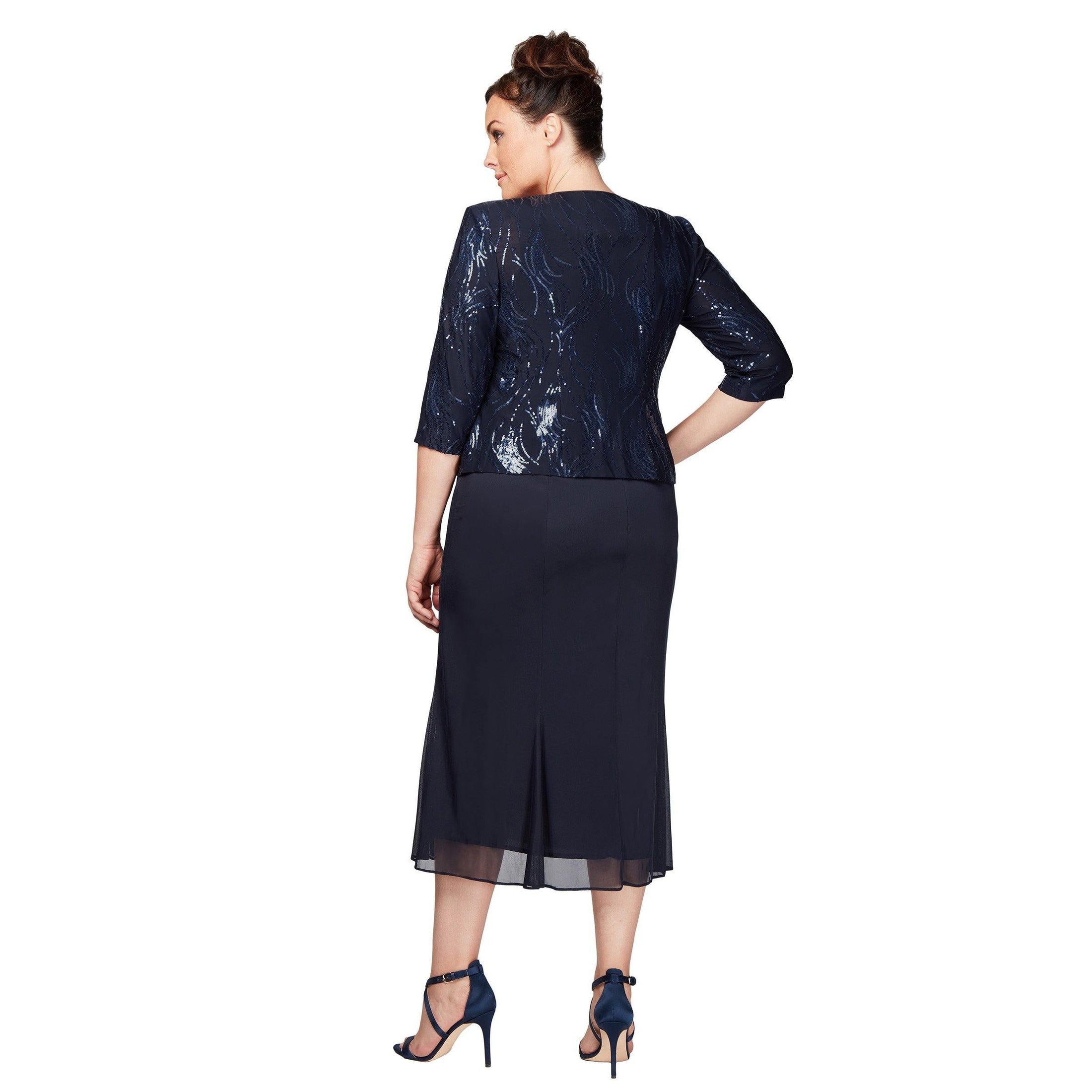 Alex Evenings AE496267 Short Plus Size Jacket Dress for $215.99 – The ...