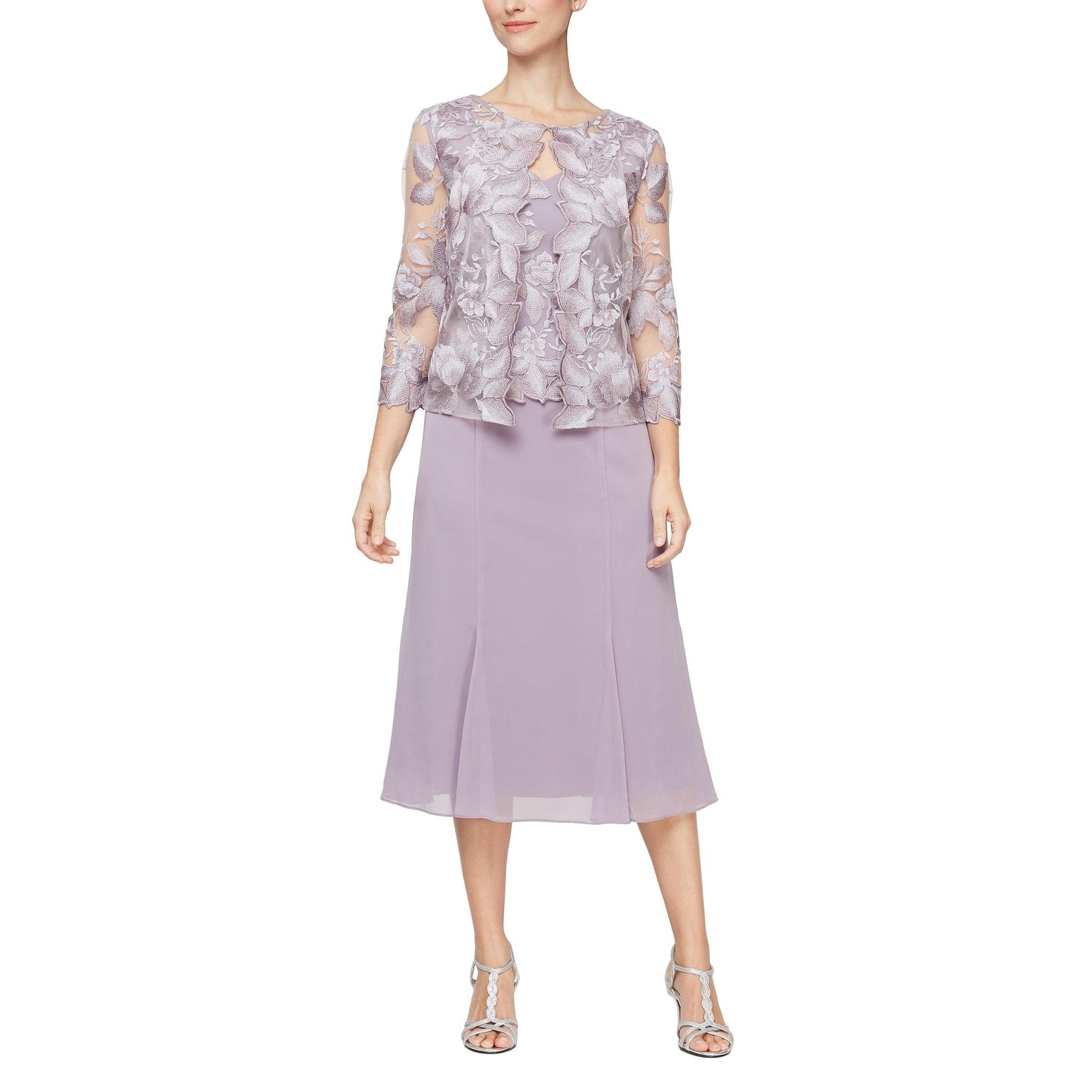 Navy Alex Evenings AE81122421 Long Mother of the Bride Gown for $219.99