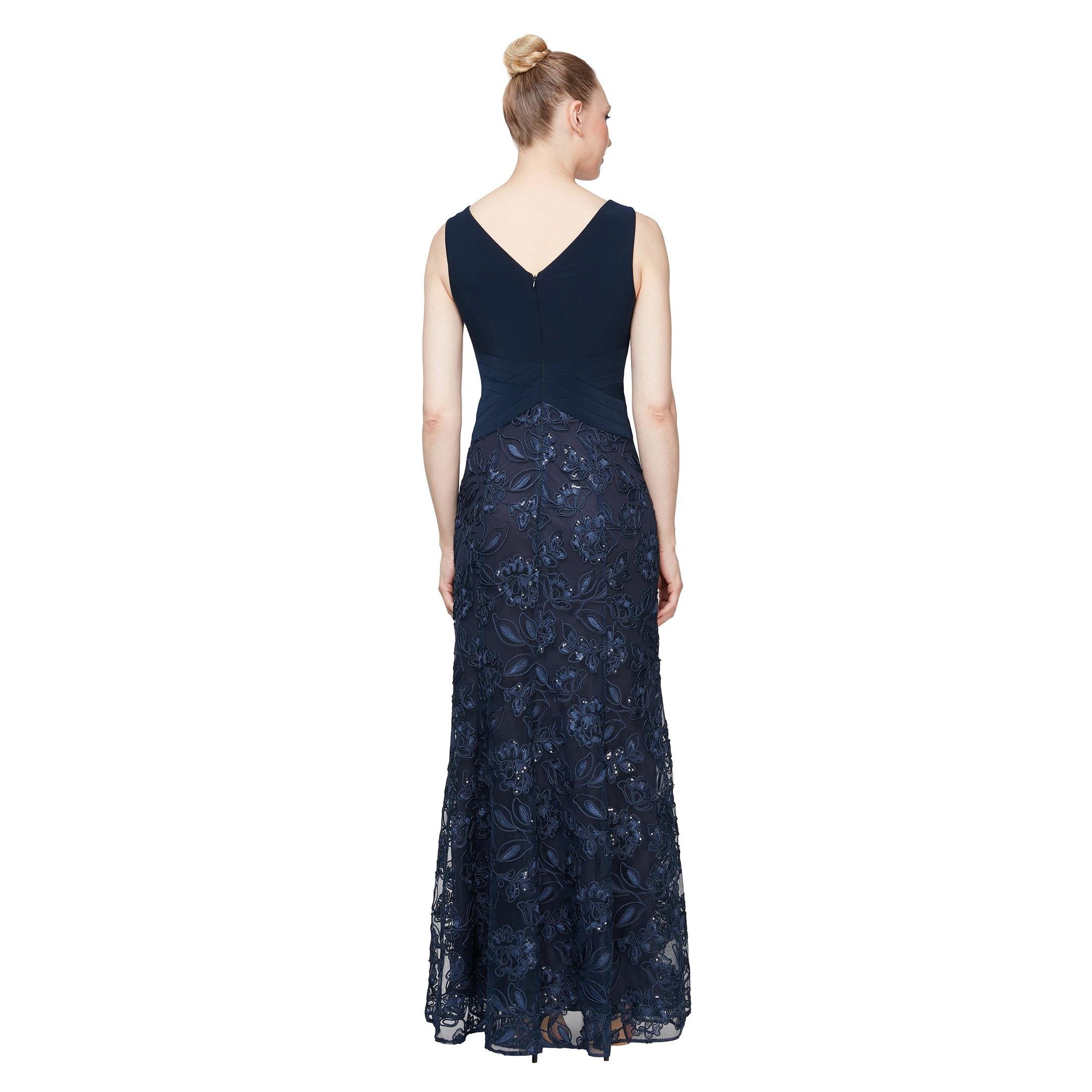 Alex Evenings Long Formal Sleeveless Dress 81171030 - The Dress Outlet