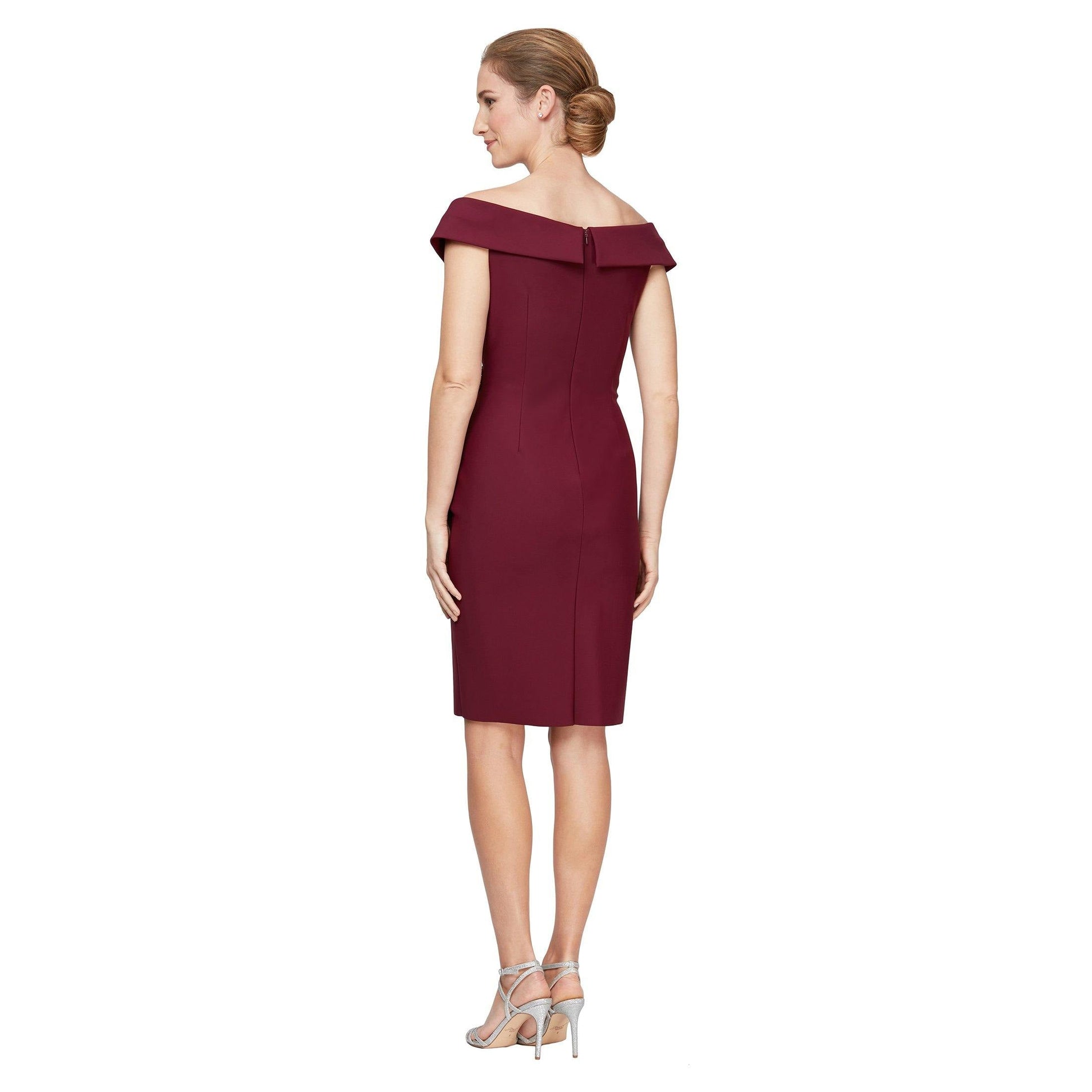 Alex Evenings AE8134267 Short Cocktail Sheath Dress