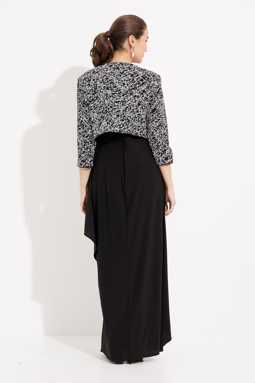 Long Empire Waist Bolero Jacket Dress Alex Evenings 1211421