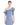 Cocktail Dresses Short Fitted Ruffled Cocktail Knee Length Dress Delphi Blue