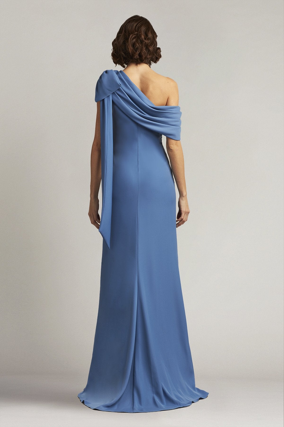 Tadashi Shoji ALG18371L Long Formal Fitted Evening Gown