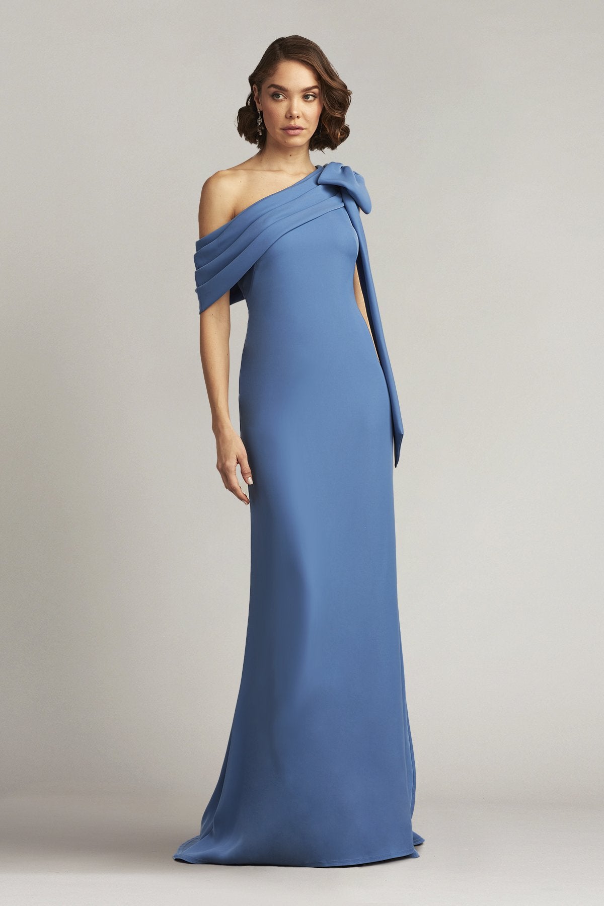 Tadashi Shoji ALG18371L Long Formal Fitted Evening Gown