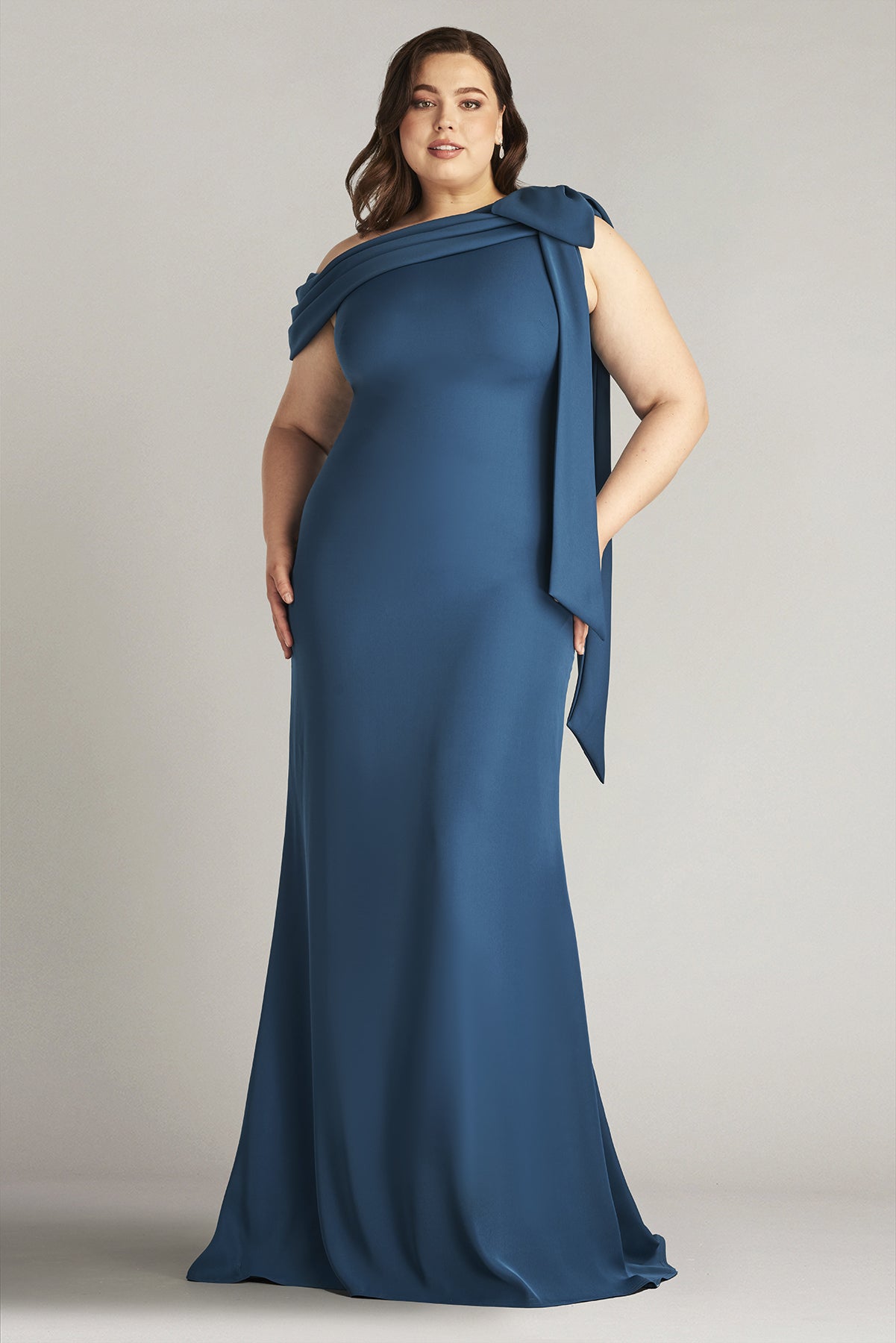 Eclipse Tadashi Shoji ALG18371LQ Fitted Formal Plus Size Evening Dress for 220.8 The Dress Outlet