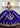 Quinceniera Dresses Beaded Ball Gown Long Quinceanera Dress   Cobalt