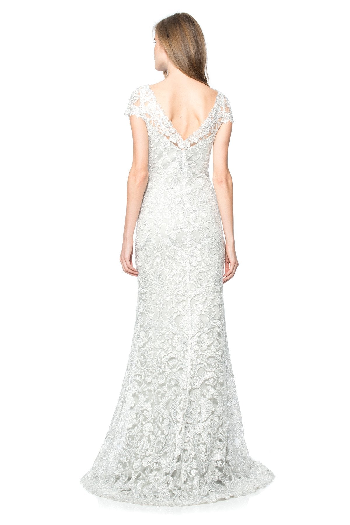 Tadashi Shoji ALX1812LY Long Formal Fitted Evening Dress