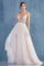 Andrea & Leo CDA0672 Sexy Long Wedding Dress Bridal Ivory/Nude
