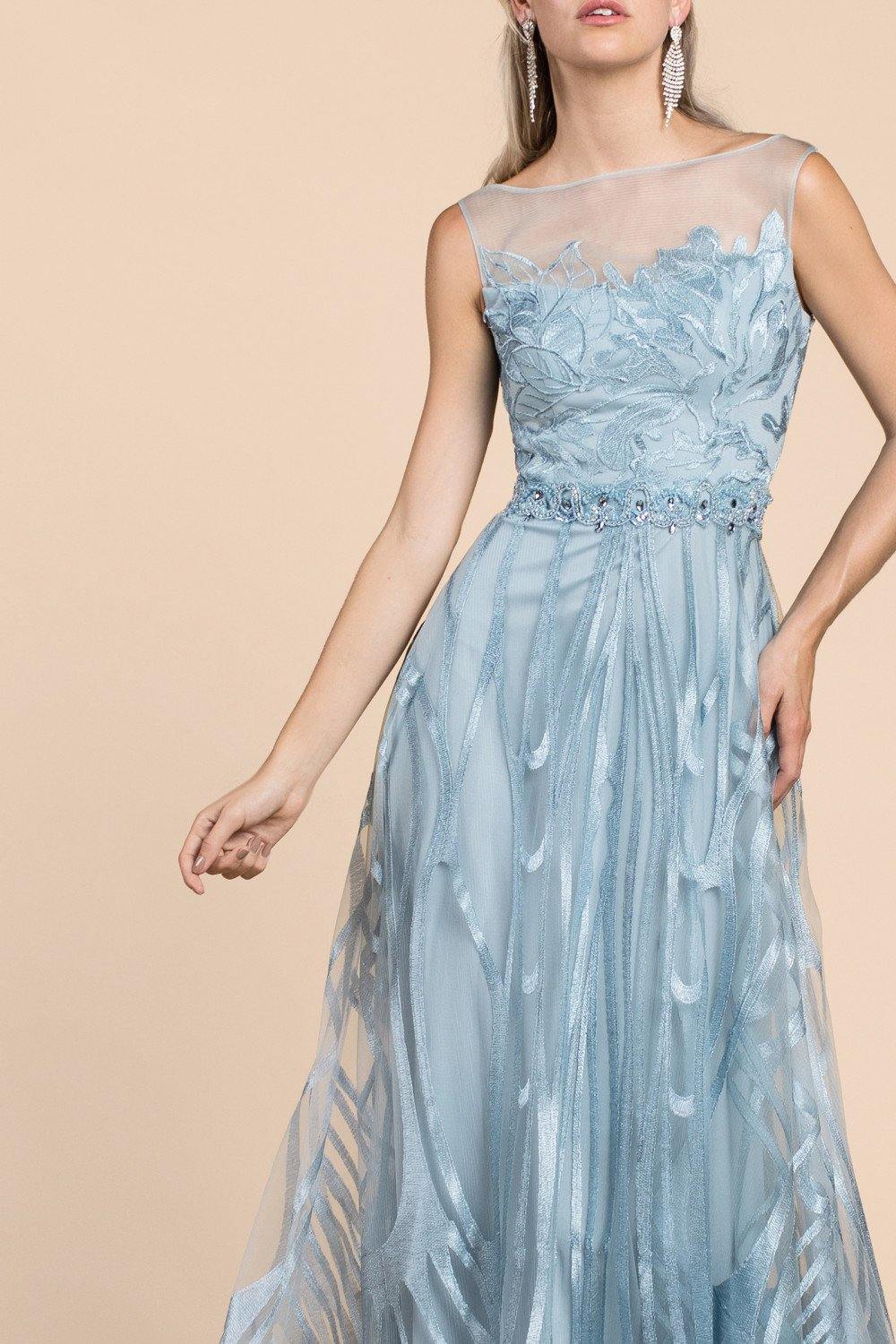 Andrea & Leo CDA0106 Butterfly Wing Long Prom Dress