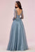 Andrea & Leo CDA0552 Formal Long Dress Prom Dove Blue