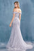 Andrea & Leo CDA0666 Long Prom Dress Evening Gown Silver