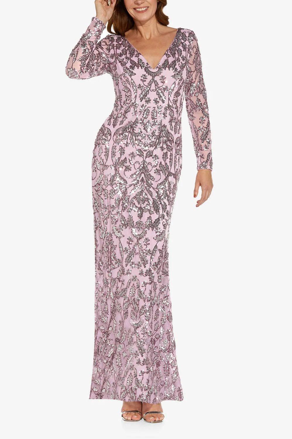 Adrianna Papell AP1E209103 Smoky Rose 2 Sale