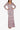 Mother of the Bride Dresses V-Neck Long Sleeve Bodycon Formal Dress SMOKY ROSE