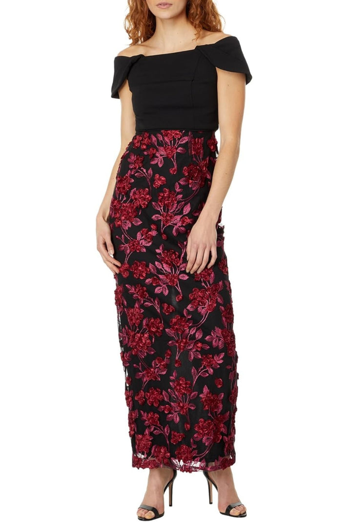 Adrianna Papell AP1E210803 Fitted Long Formal Evening Dress