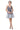 Appliqued Back Ombre Homecoming Short Dress - The Dress Outlet ASpeed
