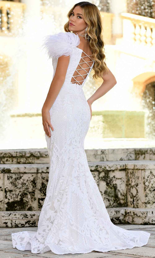 Ava Presley 38892 Formal Sequin Prom Long Trumpet Dress
