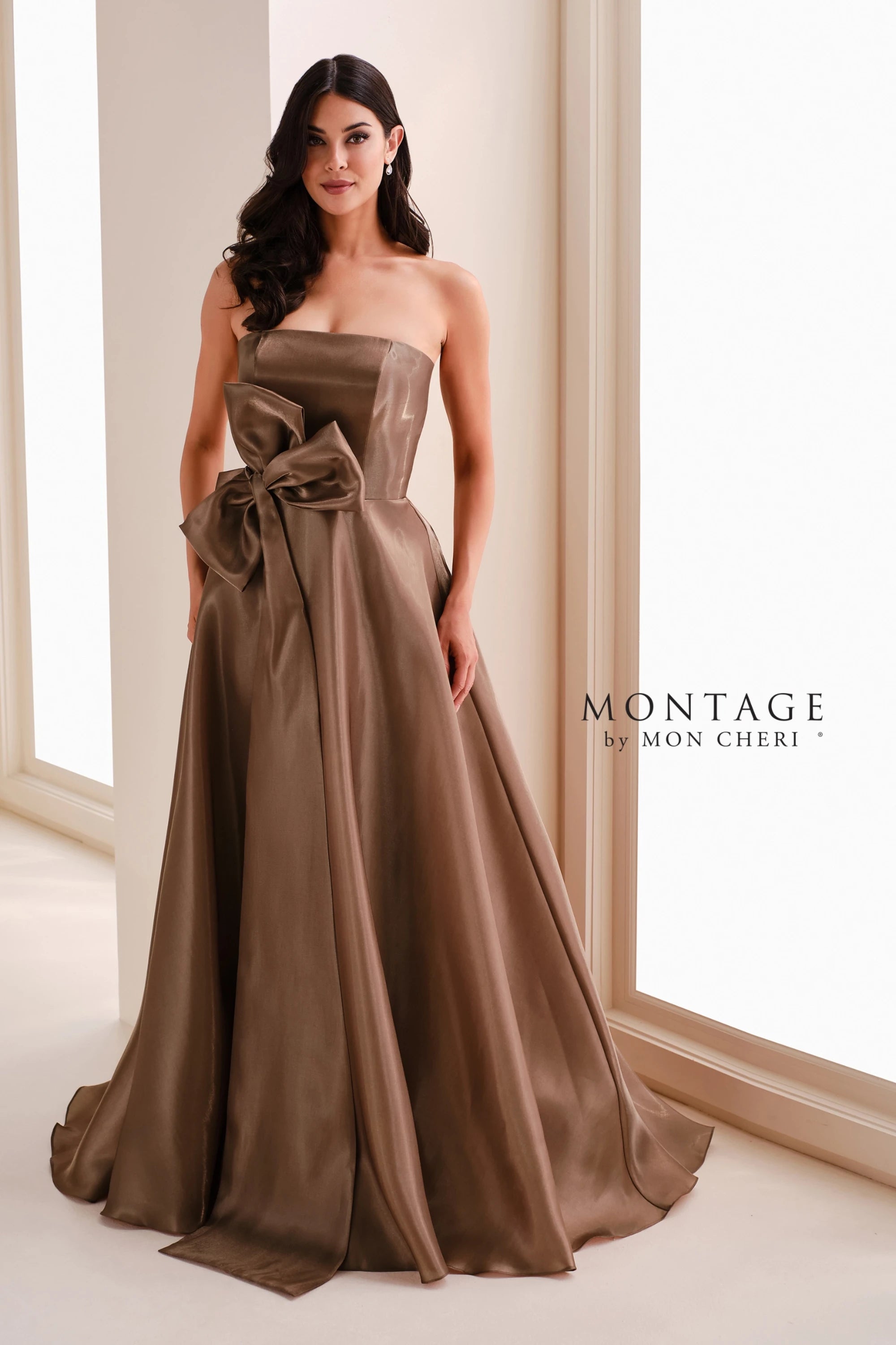 Formal Dresses Long A Line Evening Formal Gown Butterscotch