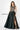 Formal Dresses Long A Line Formal Evening Floral Applique Dress Black