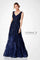 Formal Dresses Lace Pleated Evening Formal Dress Navy Blue