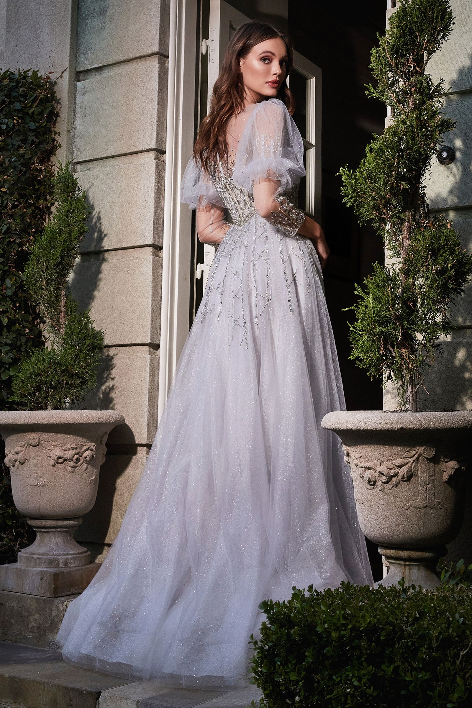 Mother of the Bride Dresses LaDivine B707 Long Formal A Line Mother of the Bride Dress