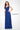 Formal Dresses Long A Line Evening Formal Pleated Dress Blue Willow