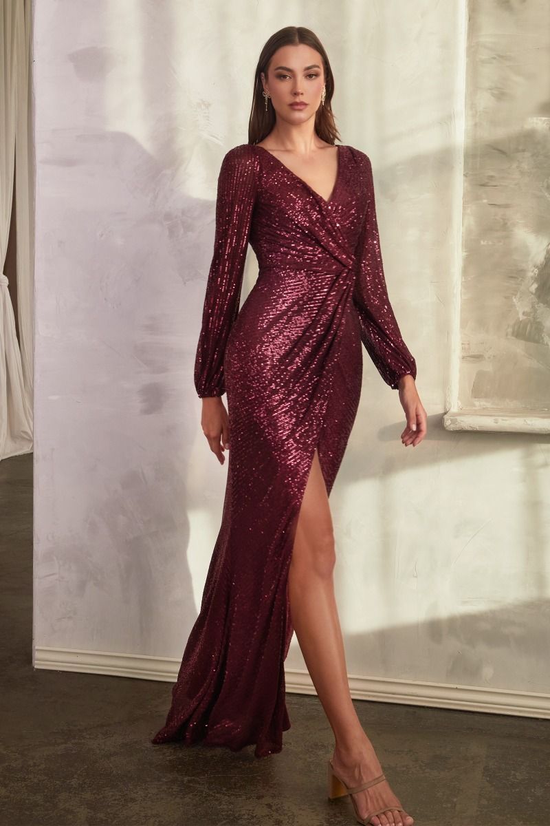 LaDivine B8422 Burgundy S Sale