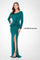 Formal Dresses Long Formal Peplum Evening Dress Peacock