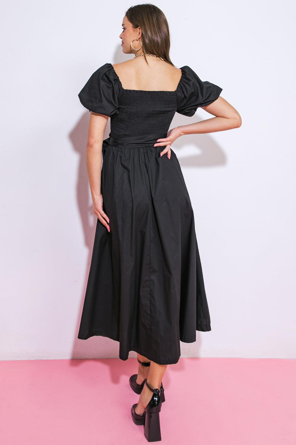 Square Tea-Length Satin Evening A-Line Flying Tomato ID20528