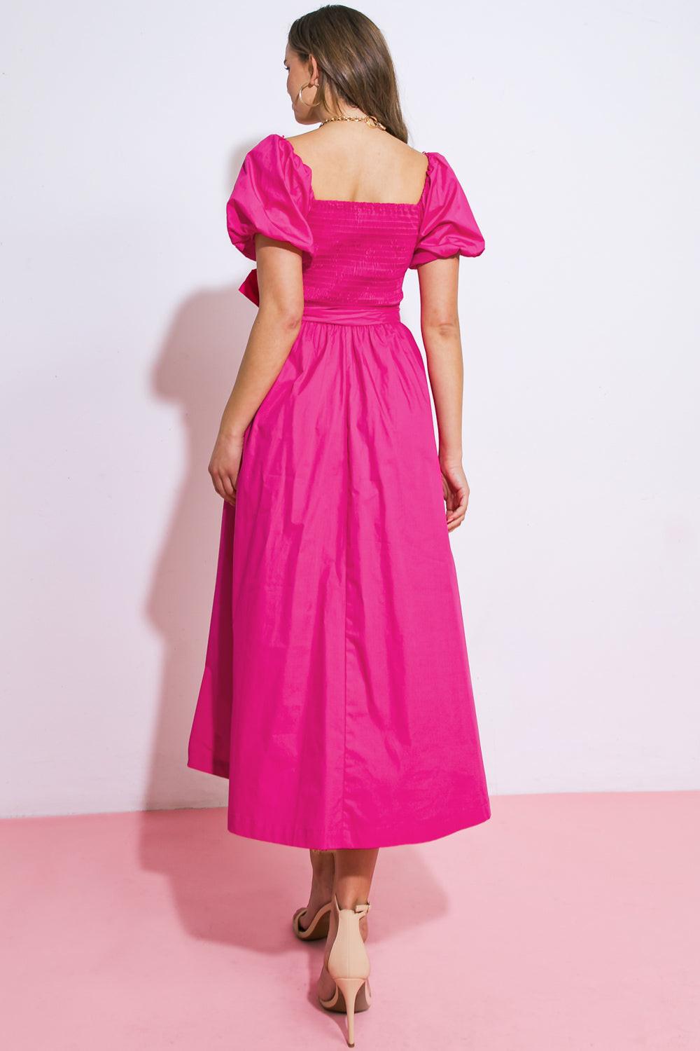 Square Tea-Length Satin Evening A-Line Flying Tomato ID20528