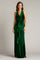 Formal Dresses Velvet Long Formal Evening Dress Pine