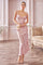 LaDivine BD103 Homecoming Midi Cocktail Dress
