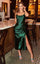 LaDivine BD103 Homecoming Midi Cocktail Dress