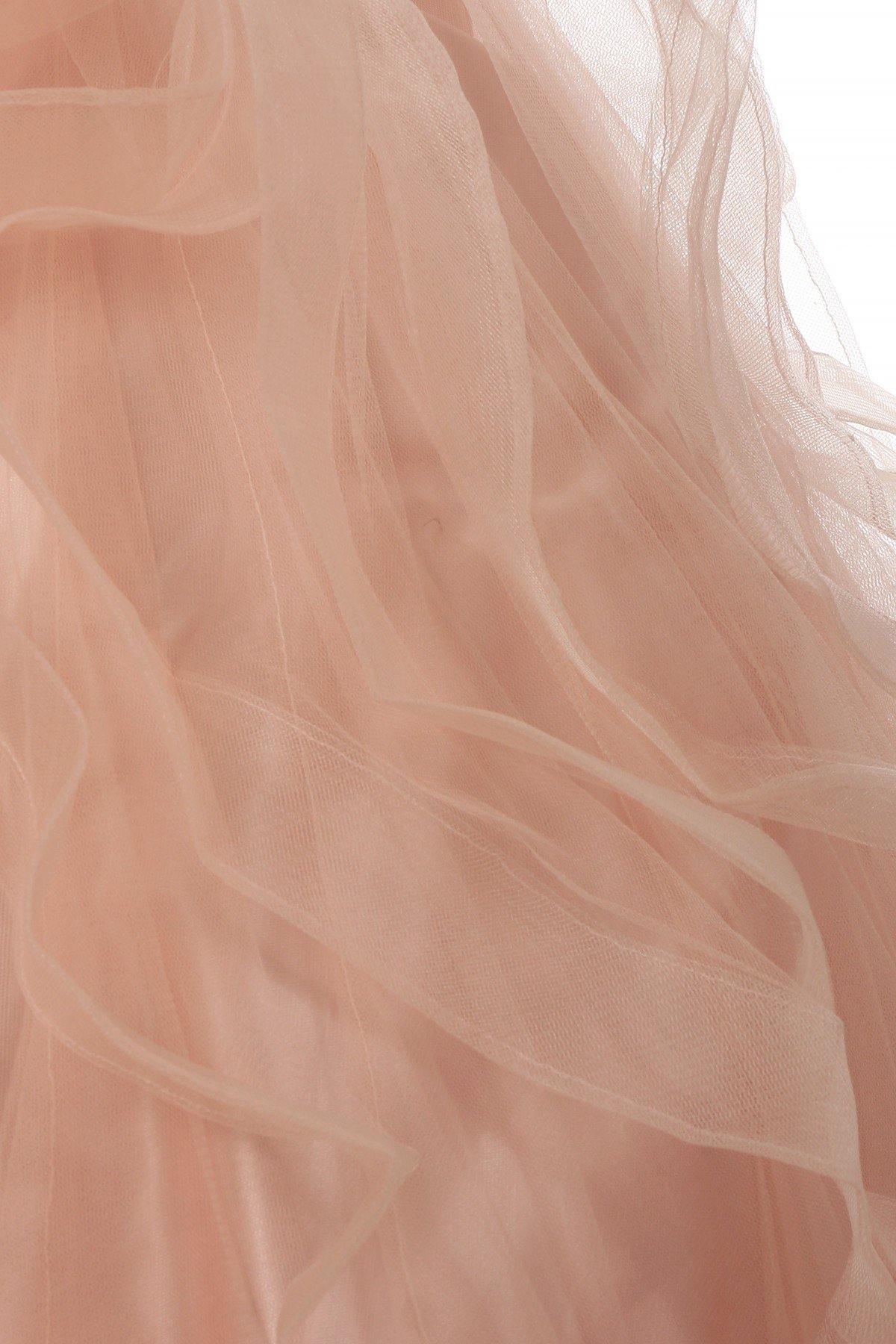 Beaded Layered Organza Gown Flower Girl Dress - The Dress Outlet Cinderella Couture