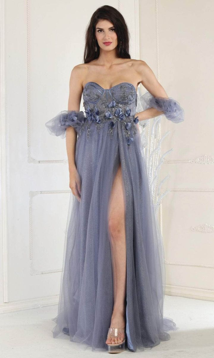 Sweetheart Floor-Length Tulle Prom A-Line May Queen 1961